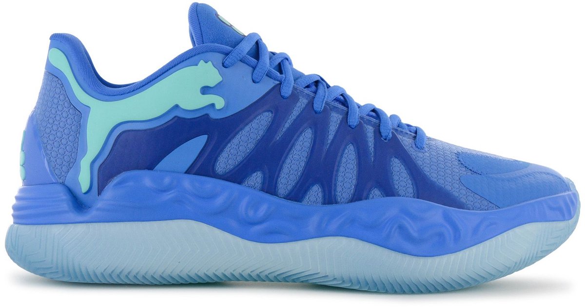 PUMA Hali 1 Tyrese Haliburton Heren Basketball Schoenen Sneakers 313450-01 Blauw