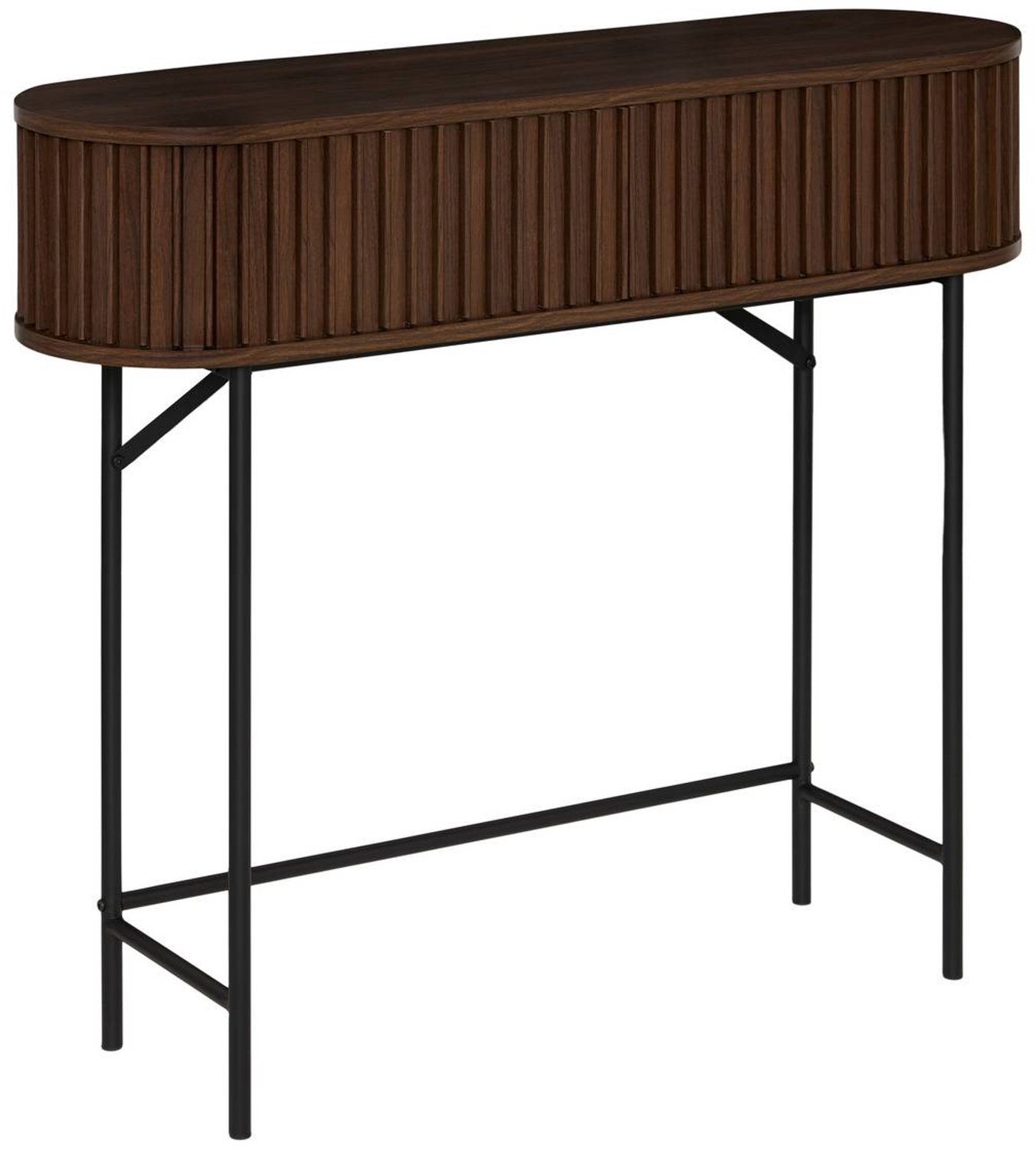 Atmosphera Créateur d'intérieur® Rechthoekige nischconsole 30 x 100 cm, bruin Marron