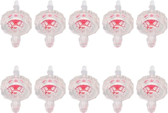 10 stuks Pp terugslagklep set enkele richting niet-stromen controle verminderen diameter kit voor aquariumvissen (3 to 5) — afbeelding 4