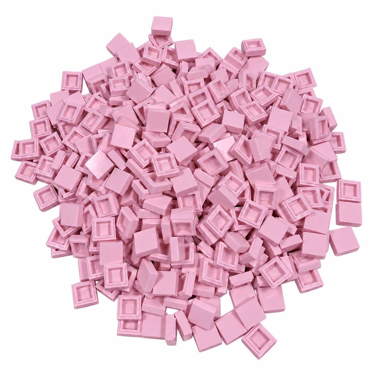 400 Bouwstenen 1x1 tile | Roze | Compatibel met Lego Classic | Keuze uit vele kleuren | SmallBricks