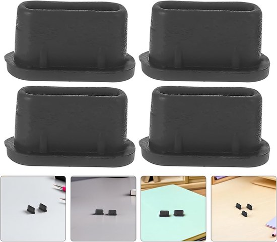 600 Stuks Buiten Usb-C-Stekkers Elektronica-Poort Stofkappen Oortelefoonaansluiting Stofplug Anti-Stofpluggen Smartphone-Oplaadpoort Oortelefoon Stofkappen — afbeelding 2