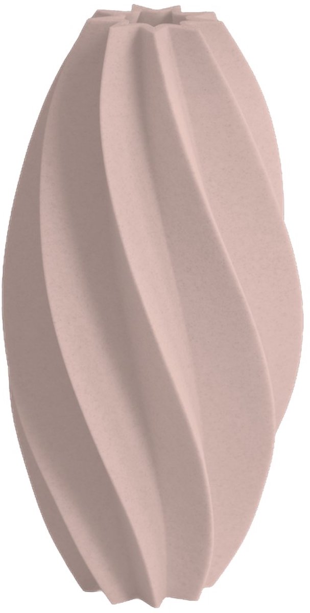 Layvo Ceris Vaas - Bloesem - 20 cm - droogbloemen vaas - organische vaas - gerecycled plastic