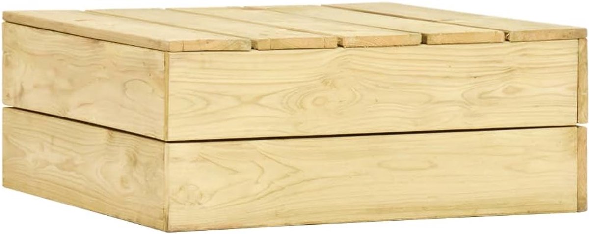 75 x 75 x 31 cm, geïmpregneerd grenenhout, patio-tafel, balkon, eettafel, tuintafel, loungetafel, outdoortafel voor tuinen, terrassen, balkons