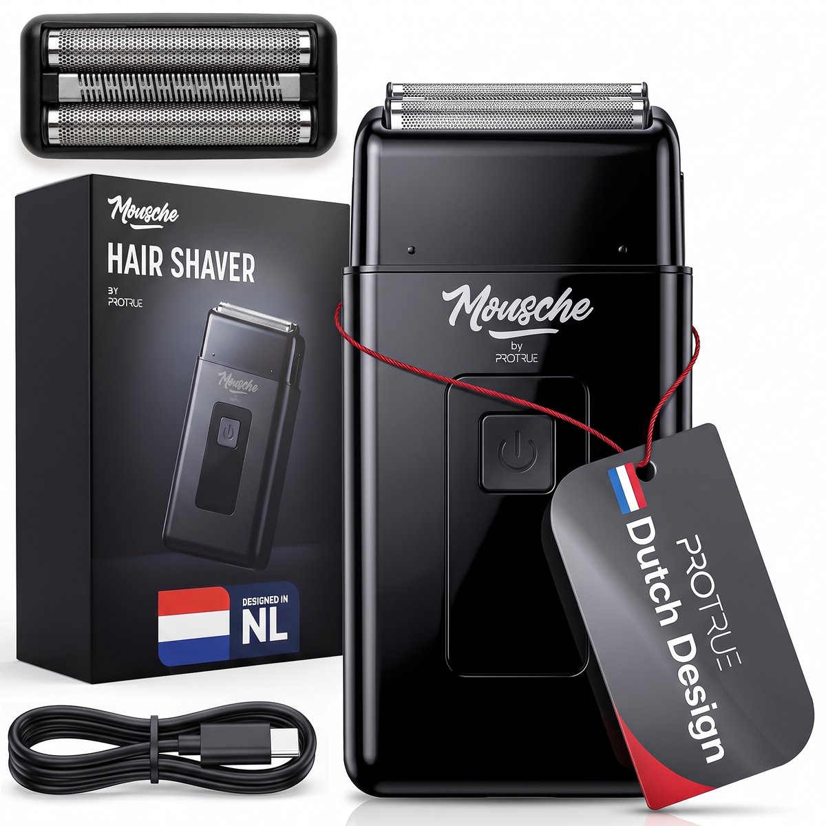 ProTrue® Foil Shaver Triple Blade Elektrisch Scheerapparaat - ProTrue® - €29,95