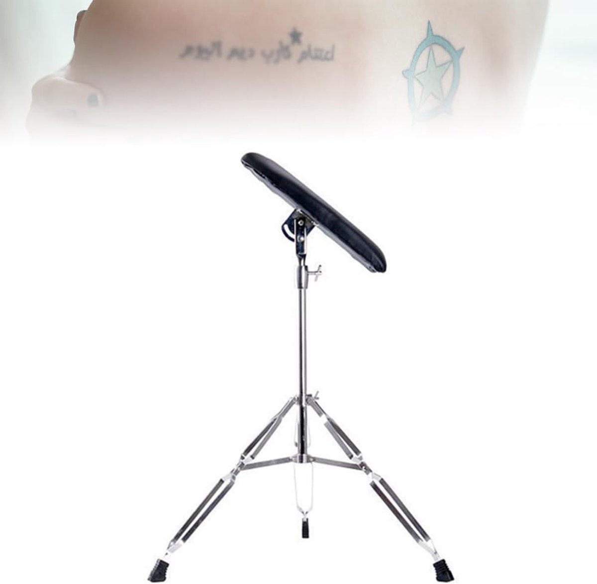 65-100 cm voetverzorging, beensteun, opvouwbare armleuning, in hoogte verstelbare tattoo, handhouder, armsteun, verstelbaar statief, professionele armsteun, draagbaar, voor tatoeëerders, studio,