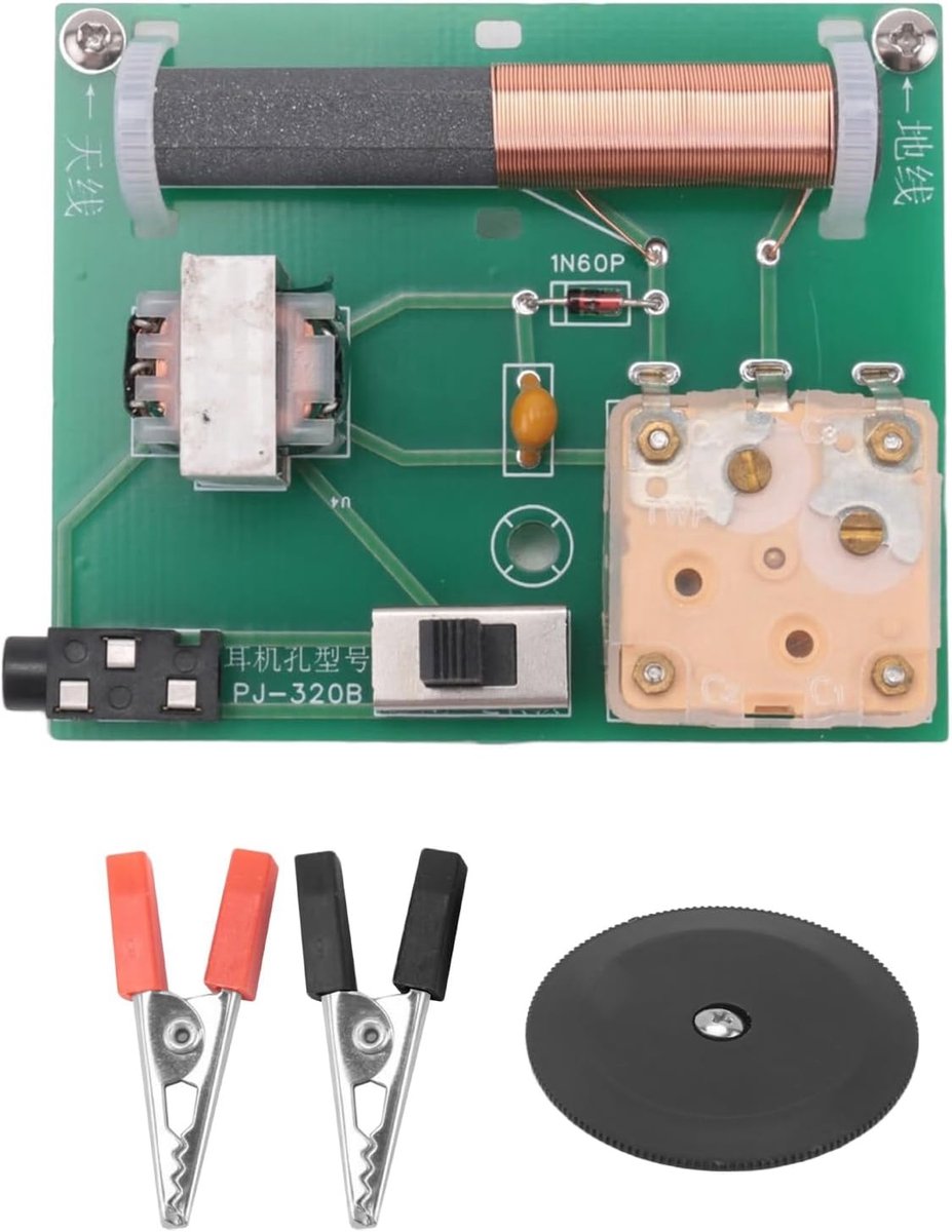 Radio Simple Electronic Circuit Board Assemblage kan draadloze signalen normaal ontvangen, meestal doe-het-zelf radio kit