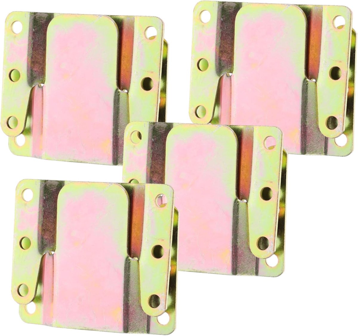 4 Sets Universele Bankverbinder met Schroeven Duurzame Veilige Sectional Couch Connector Slijtvast Herbruikbaar Sofa-accessoire voor Stabiele Verbinding