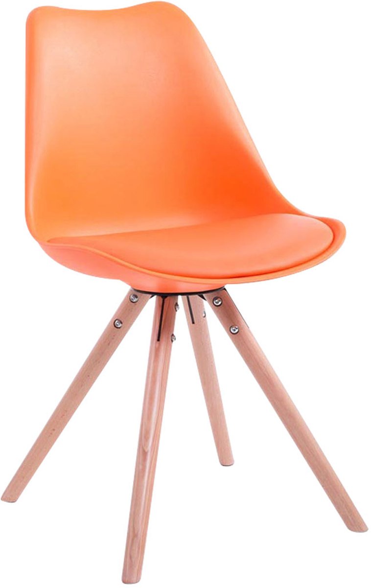Bezoekersstoel - Oranje