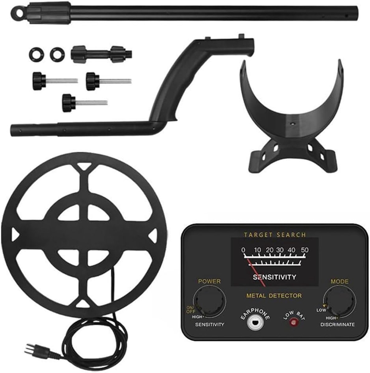 Metaaldetector Pinpointer Gold Finder Machine Draagbare Gouden Depth