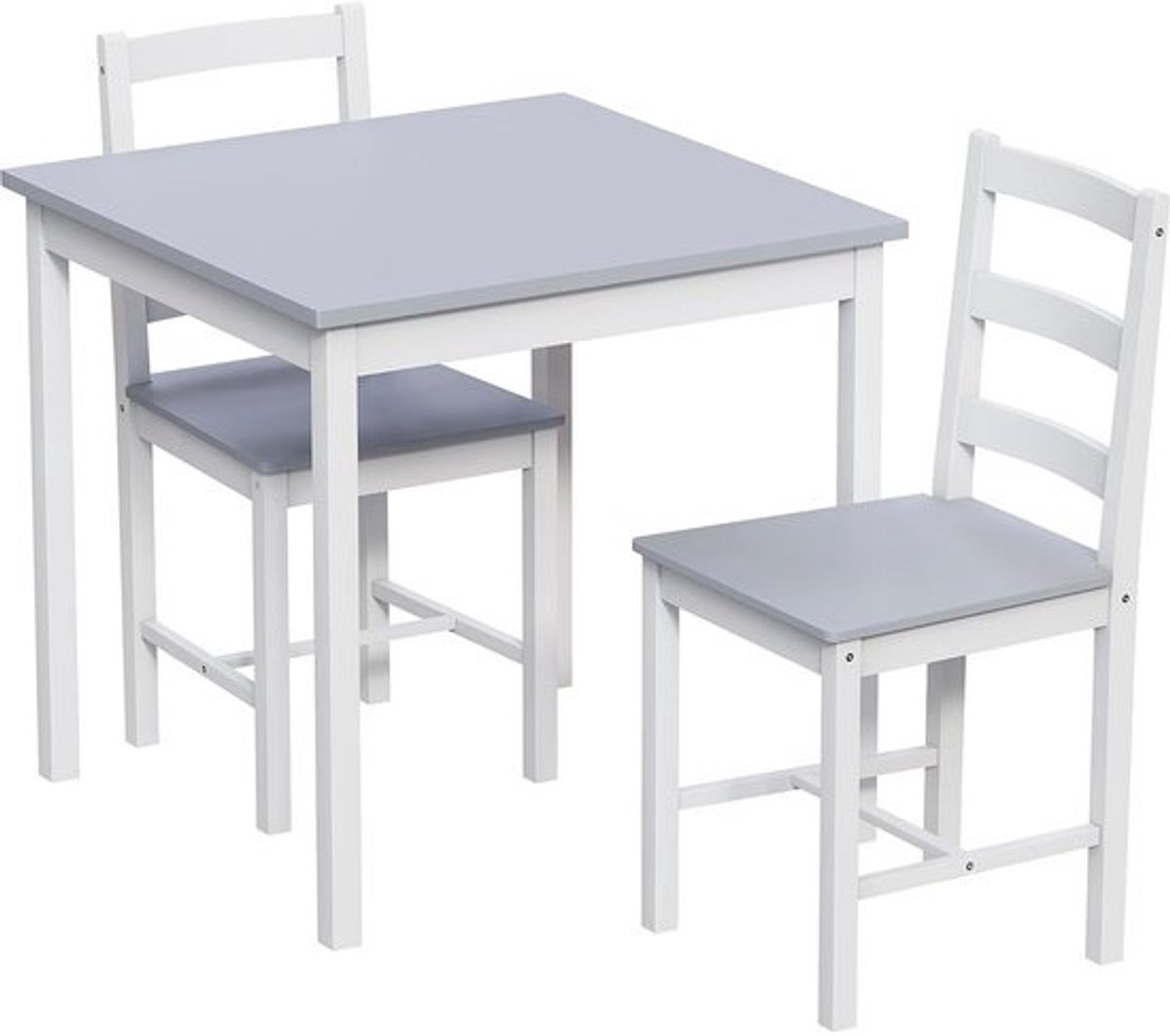 Eettafel met stoelen - Voor keuken en eetkamer - 2-zits