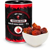 Carolina Reaper Pepers - Gedroogd - Scherpste peper ter wereld 2,2 miljoen Scoville - Hot Chip - 10g