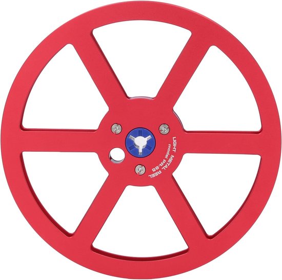 7 Inch Aluminium Metaal Spoel met 6 Gaten en RVS Schroeven voor 1/4 Tape Decks, Ideale Vervanging voor Beschadigde Spoelen en Tape Accessoires — afbeelding 4