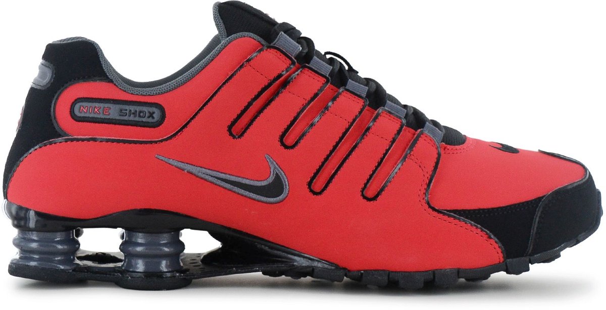 Nike Shox NZ Heren Sneakers Schoenen 378341-620 Rood