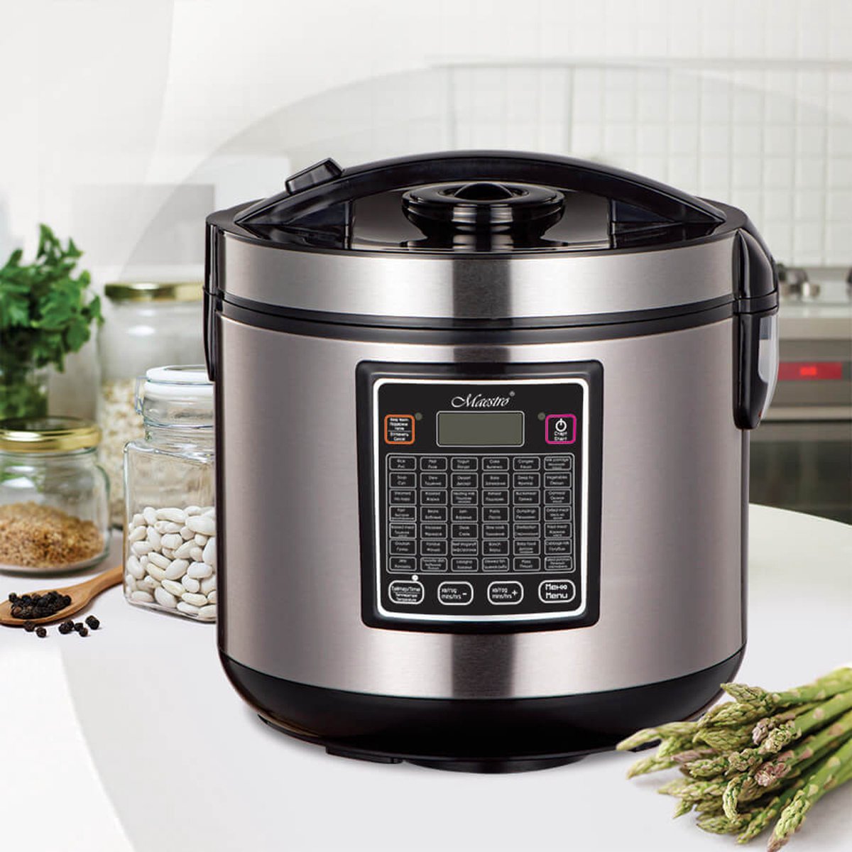 Maestro MR-793 Multicooker 5L met 42 Programma’s - afbeelding 3