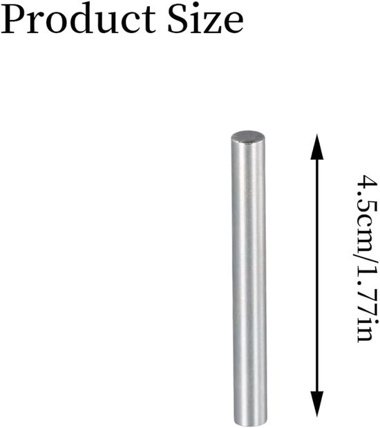 20 Stuks Cylindrische Plankensteunen, 5 x 45 mm, Ideaal voor Keukenmeubels en Boekenkasten, Stevige Plankdragers voor Kasten en Opbergruimte — afbeelding 5