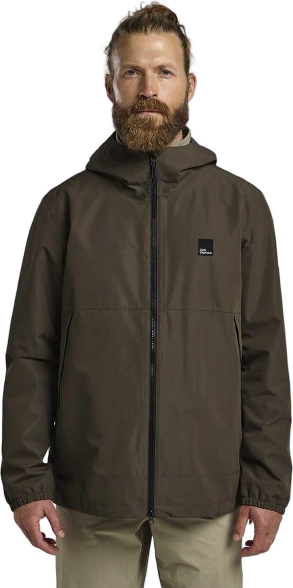 Jack Wolfskin Terraview 2L Jas Man Cold Coffee
