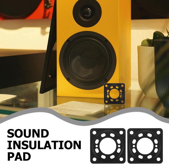2 Stuks Hoogwaardige Iron Speaker Isolatiepads met Vacuümbuis voor Geluidsapparatuur Duurzame Trillingsdempers voor Draaitafels Professionele Audiopads Verminderen Effectief Geluid — afbeelding 2