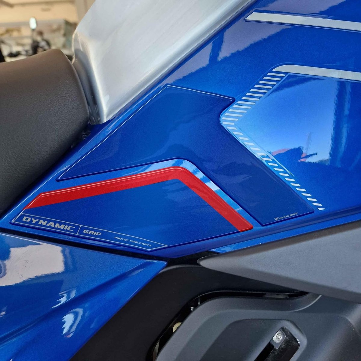 Motorfiets stickers 3D effect - Resin tankbeschermers - Bescherming tegen krassen - ShopVlot