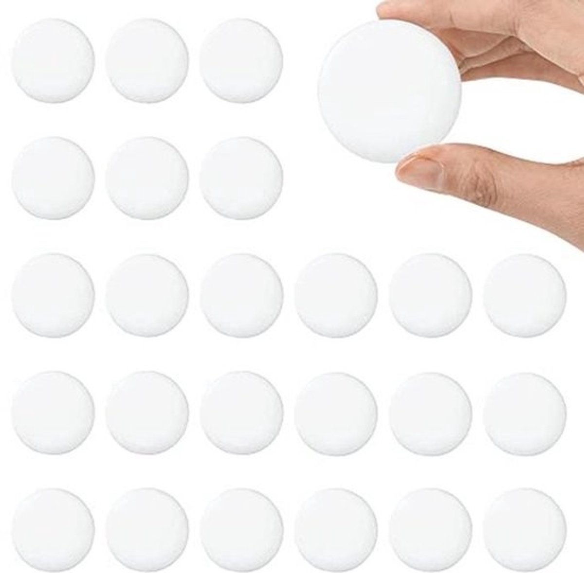Deurstopper-wandbeschermer 24 stuks - Rubberen wandbeschermers voor deurknoppen en deurklinken
