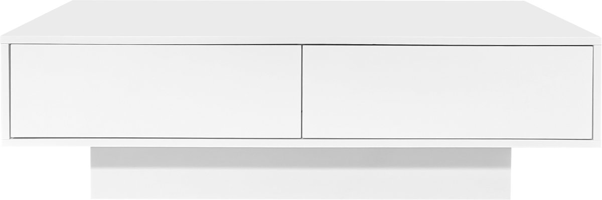 Garderobekast – Halmeubel met Kapstok en Zitbank – 4 Haken - 2 Open Vakken en Opbergruimte – 101,5 x 183 cm – Wit