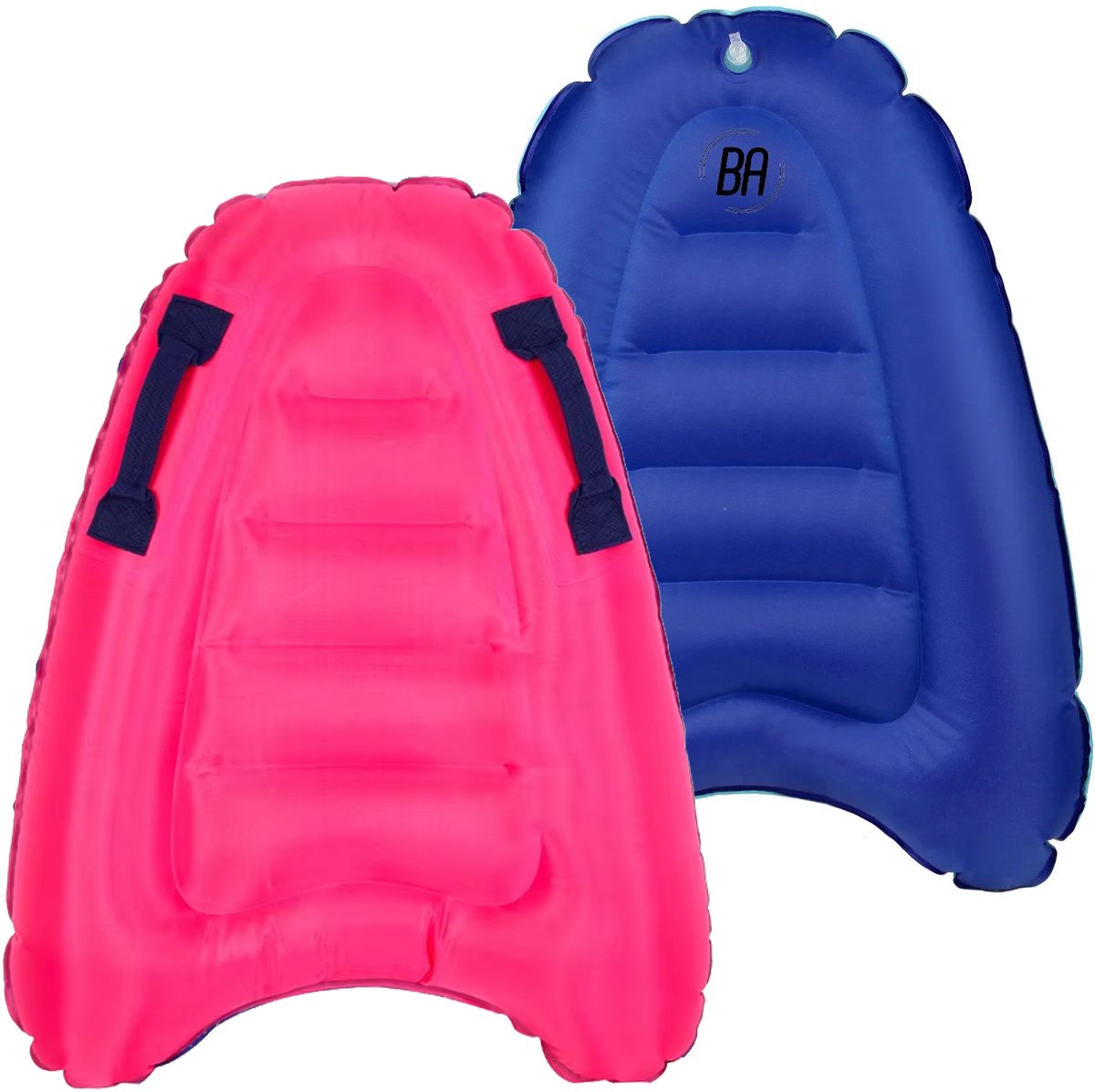 Best Active Bodyboard - Roze - 67×52×13 cm - Voor Kinderen & Volwassenen - Opblaasbaar - Lichtgewicht & Duurzaam - Geschikt voor Zee & Golven