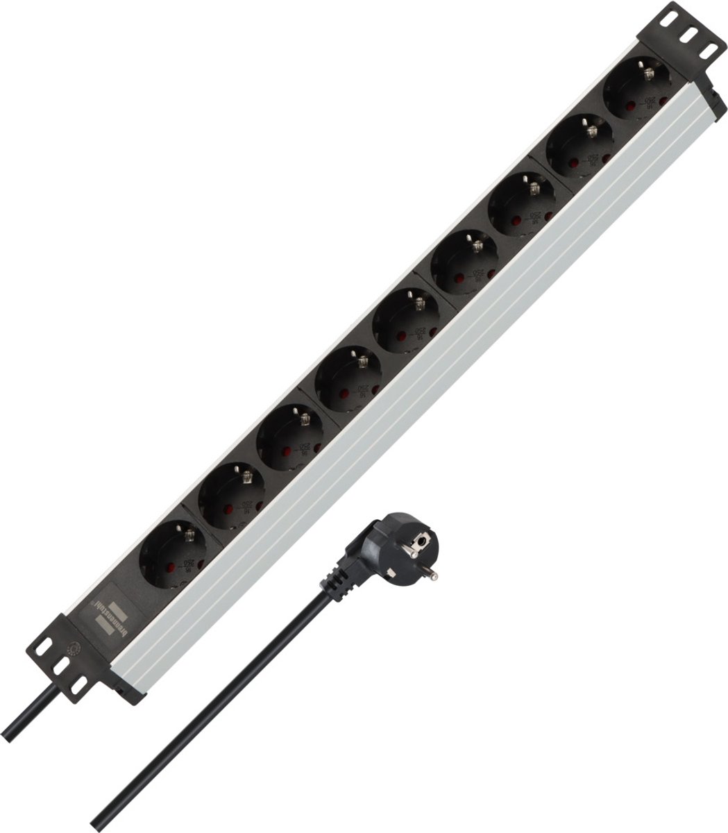 Brennenstuhl Premium-Line Bloc Multiprise 19 Pouces 2m