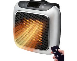 Deze elektrische kachel met stekker is een mini-draagbare kachel van 800 W met een PTC-keramisch verwarmingselement , een timer van 1 tot 12 uur. Hij is geschikt voor slaapkamers, kantoren, keukens en andere ruimtes.