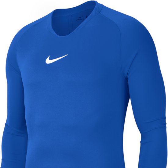 Nike Park First Layer Shirt Lange Mouw Kinderen - Royal | Maat: 116 — afbeelding 3