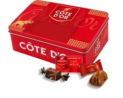 The Best of Côte d'Or Collection Box 600g - Mini Bouchée, Mignonnette Melk & Chokotoff - chocoladecadeau