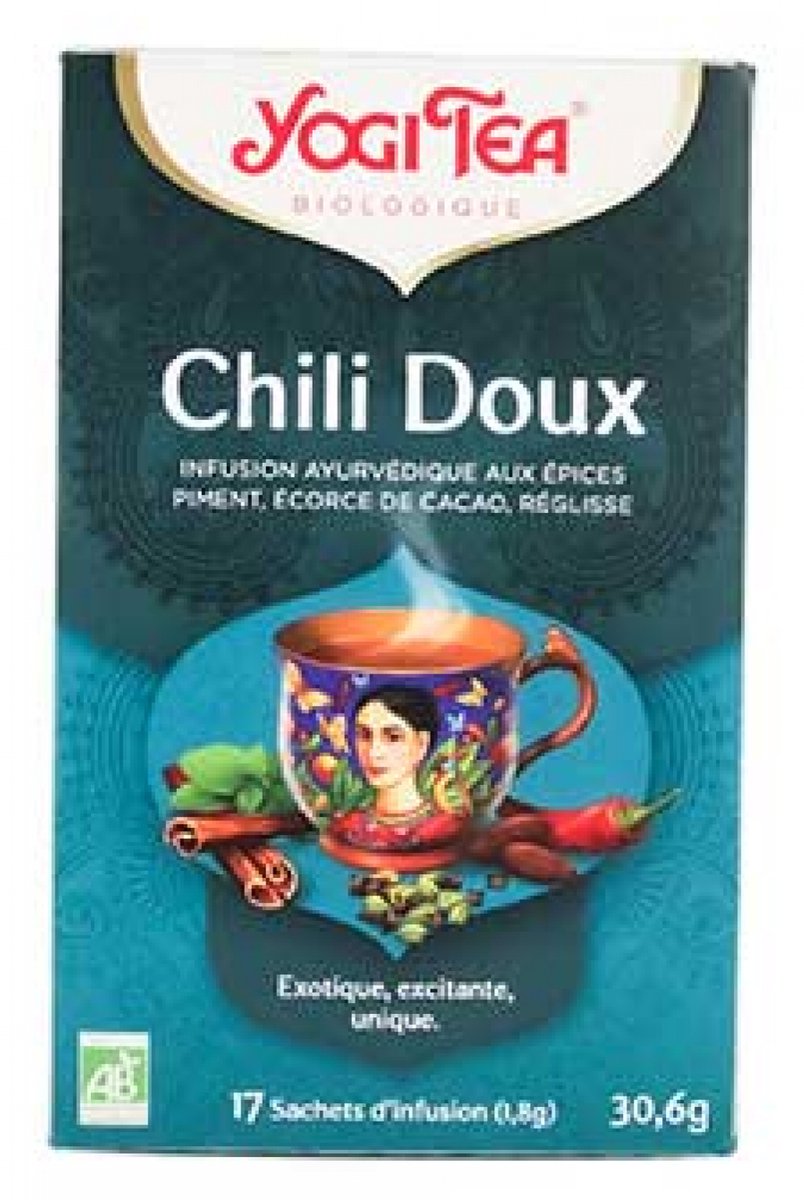 Yogi Tea Biologische Zachte Chili 17 Zakjes