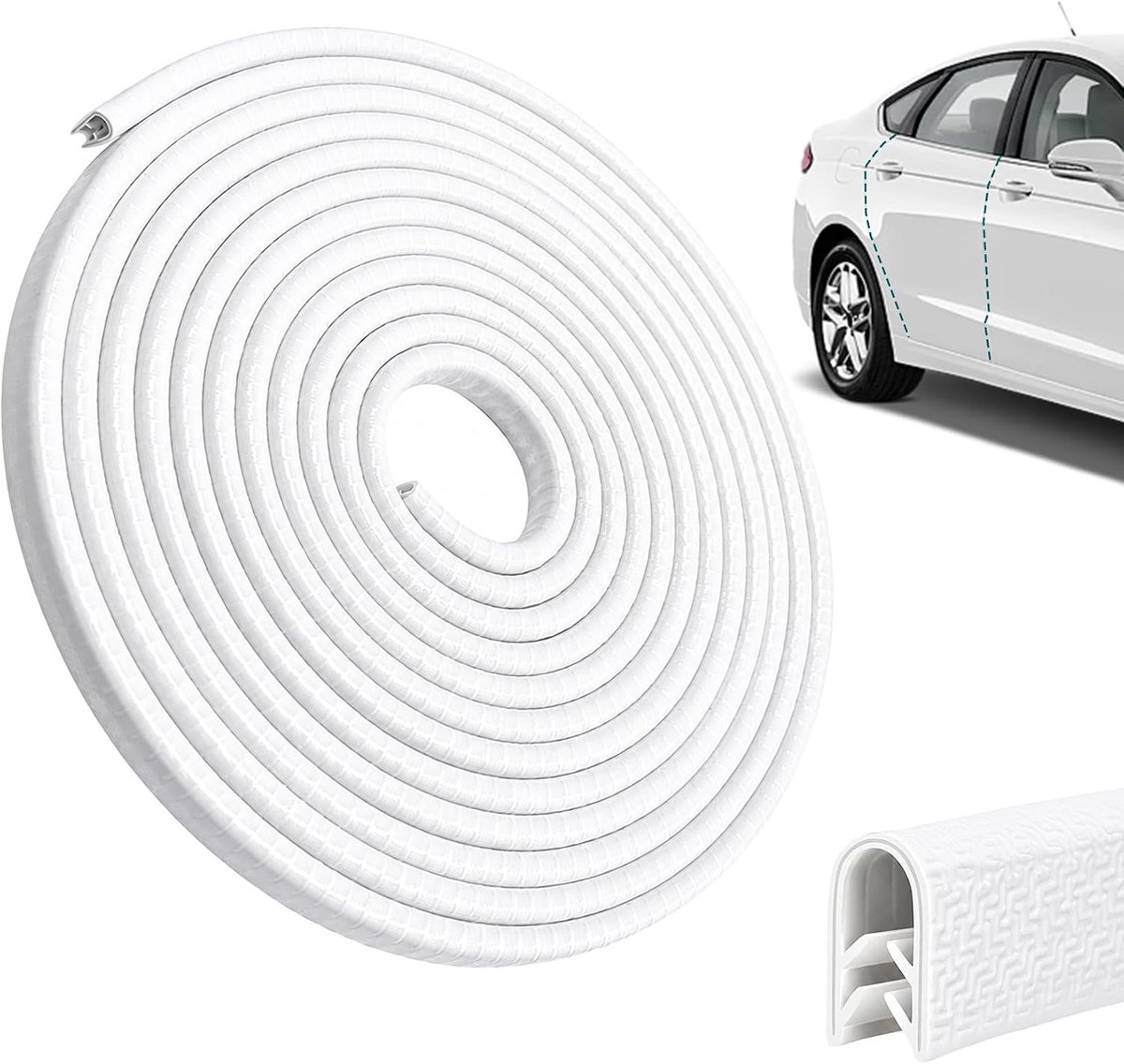 Edge protection for plates, edge protection, rubber, clamping range 1-2 mm - ShopVlot