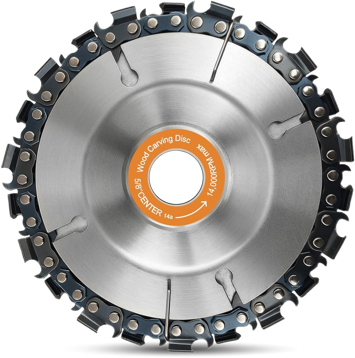 1 piece wooden grinding wheel 100 x 16mm, 【4 inch (102mm)】 Blade size: 16mm (5/8"); Diameter: 102mm(4"); Maximum speed - ShopVlot