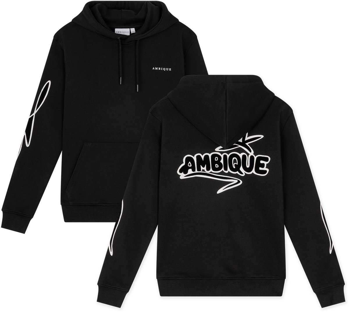 Emil hoodie - Black - 146/152