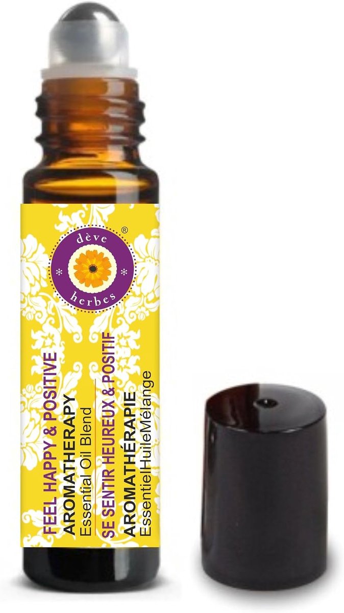 Deve Herbes FEEL YOUR SWEET AND POSITIVE - Aromatherapy Essential Oil Blend of Grapefruit, Lemongrass, Fennel Seed - ShopVlot