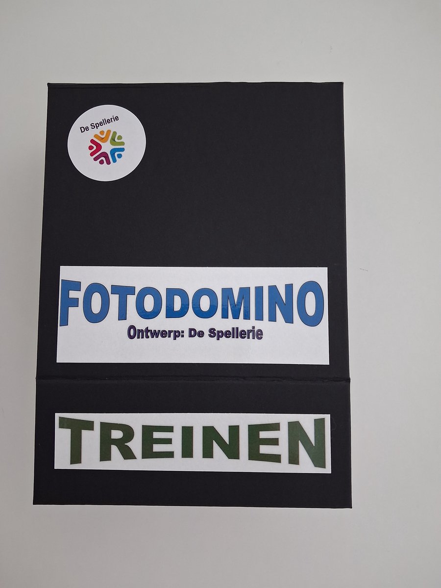 De Spellerie FotoDomino Treinen dementie spel reminiscentie geheugen
