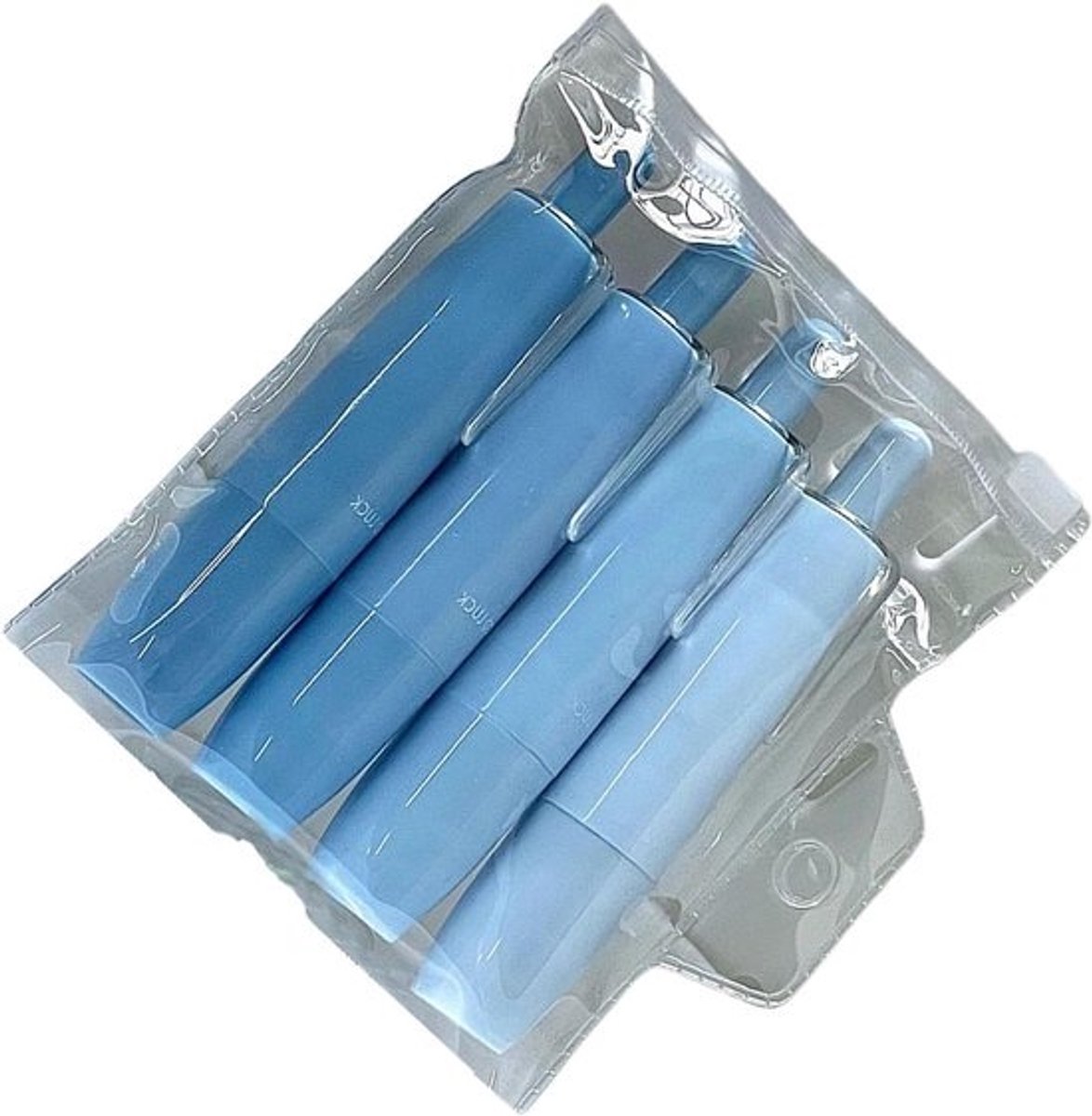Correctiepennenset - Gum pen - Tape-applicator - Fouten corrigeren - Intrekbaar ontwerp - 4 stuks - Blauw