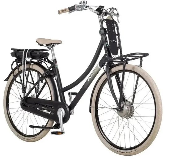 Puch E-Rock N7 - Elektrische Fiets - 28 inch - Actieradius tot 120 km - 7 versnellingen - 468Wh accu - Lage instap - Zwart — afbeelding 2