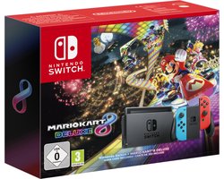 Nintendo Switch Console - Mario Kart 8 Deluxe Bundel - Blauw/Rood