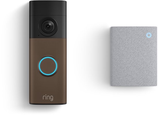 Ring Battery Video Doorbell 2K met Chime en 2-pack binnencamera op batterij - Bundel — afbeelding 2