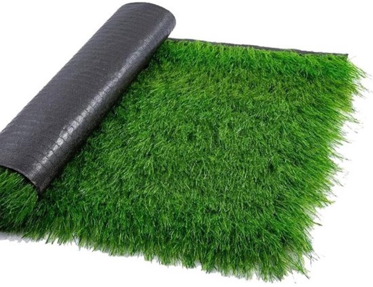 Kunstpalmrieten rol - Synthetisch gras - Decoratief dak - UV- en vochtbestendig - 1x6m - Bruin