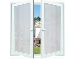 Raamfolie - Anti-inkijk - Privacyfolie - Glas - Meer privacy - Lichtdoorlatend - Ondoorzichtig - 65 x 200 cm - Mat wit