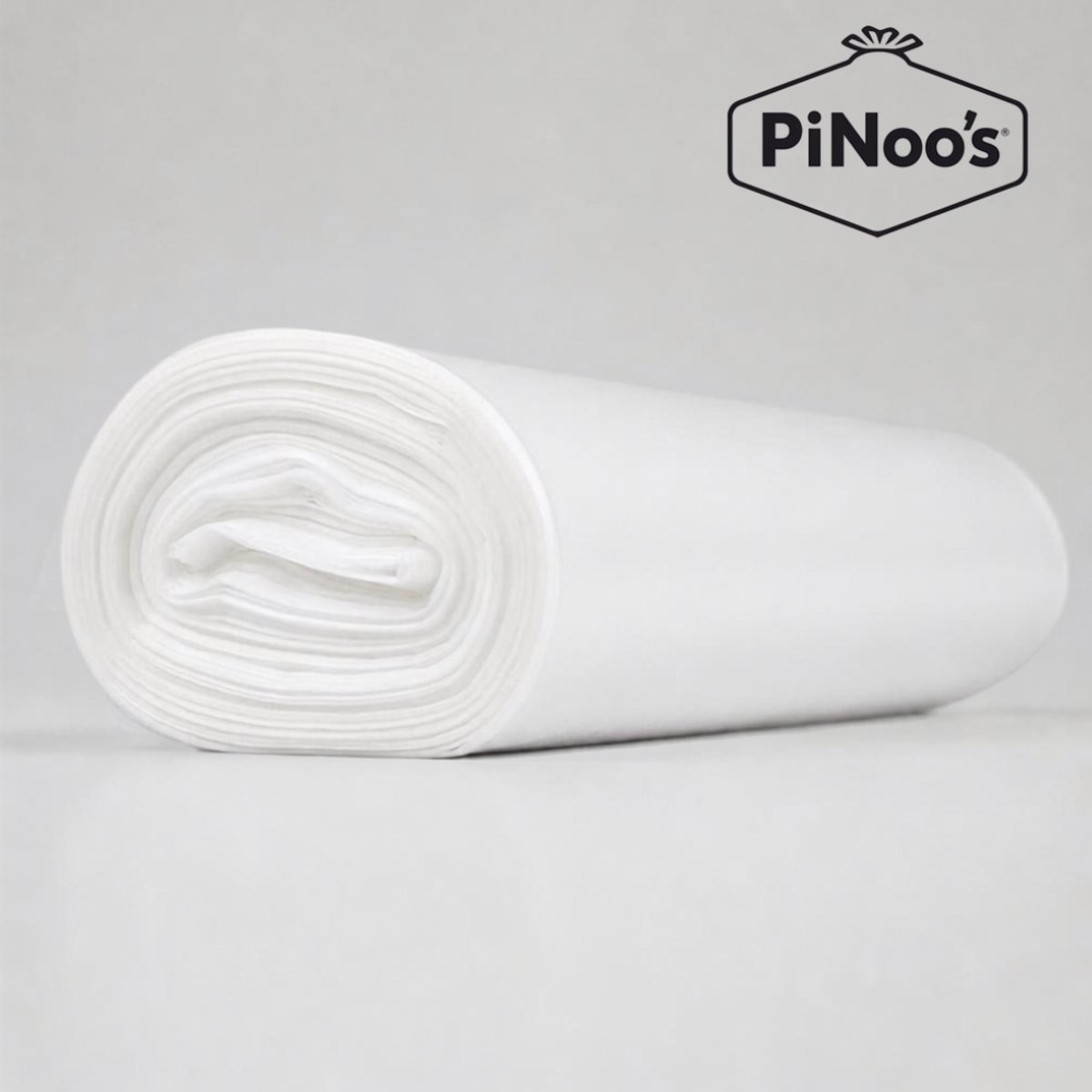 Transparante Vuilniszakken 40 Liter | 2 rollen à 50 zakken - HDPE-plastic | 15 My | 48x75 cm - Vuilniszak 40 liter, Doorzichtige afvalzakken, Hoge pedaalemmerzakken (04807501115)