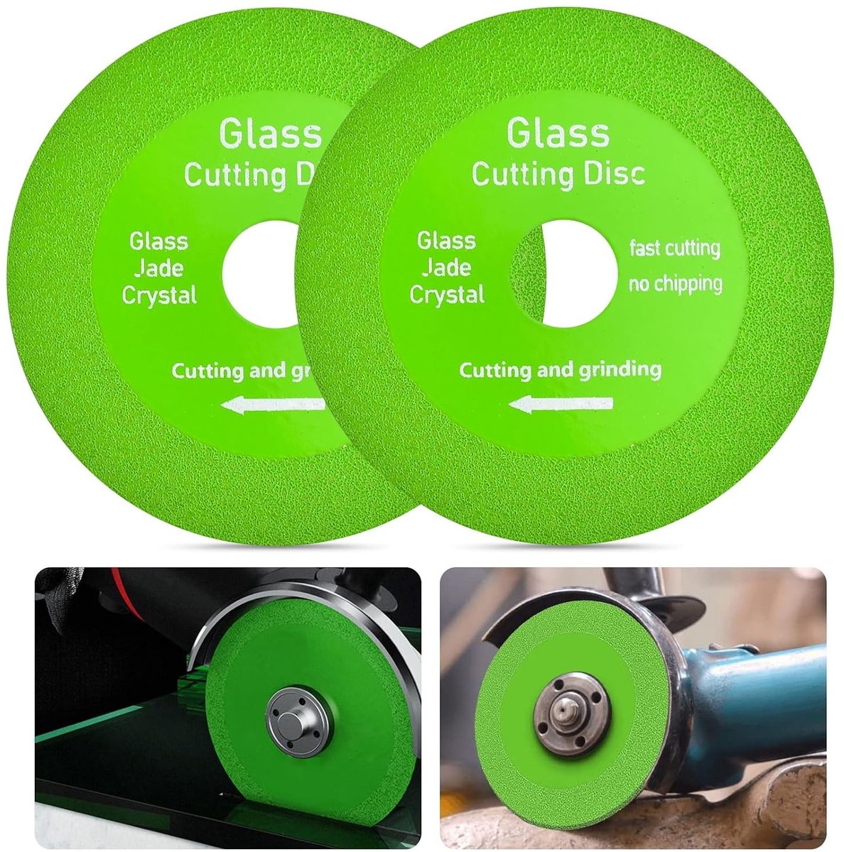 Diamantzaagschijven voor Tegels en Glas - 125 mm Snijdisk voor Keramiek, Marmer en Glas, Set van 2