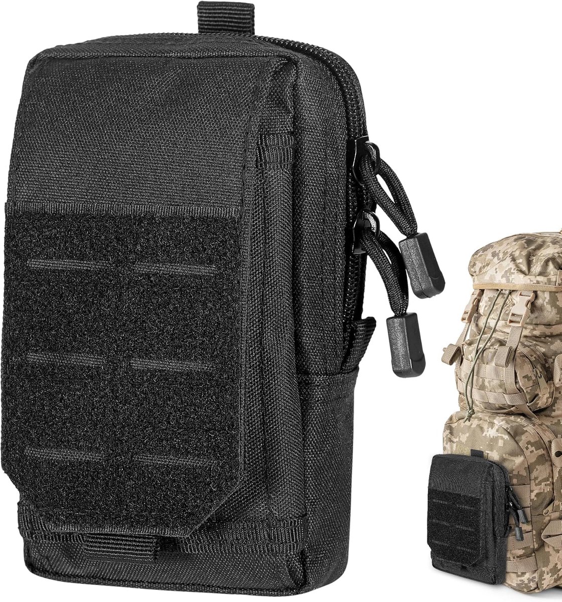 Molle Pouches Tactical Zipper Belt Pouch - Waterproof - 1000D Nylon - Ideaal voor outdoor activiteiten - ShopVlot