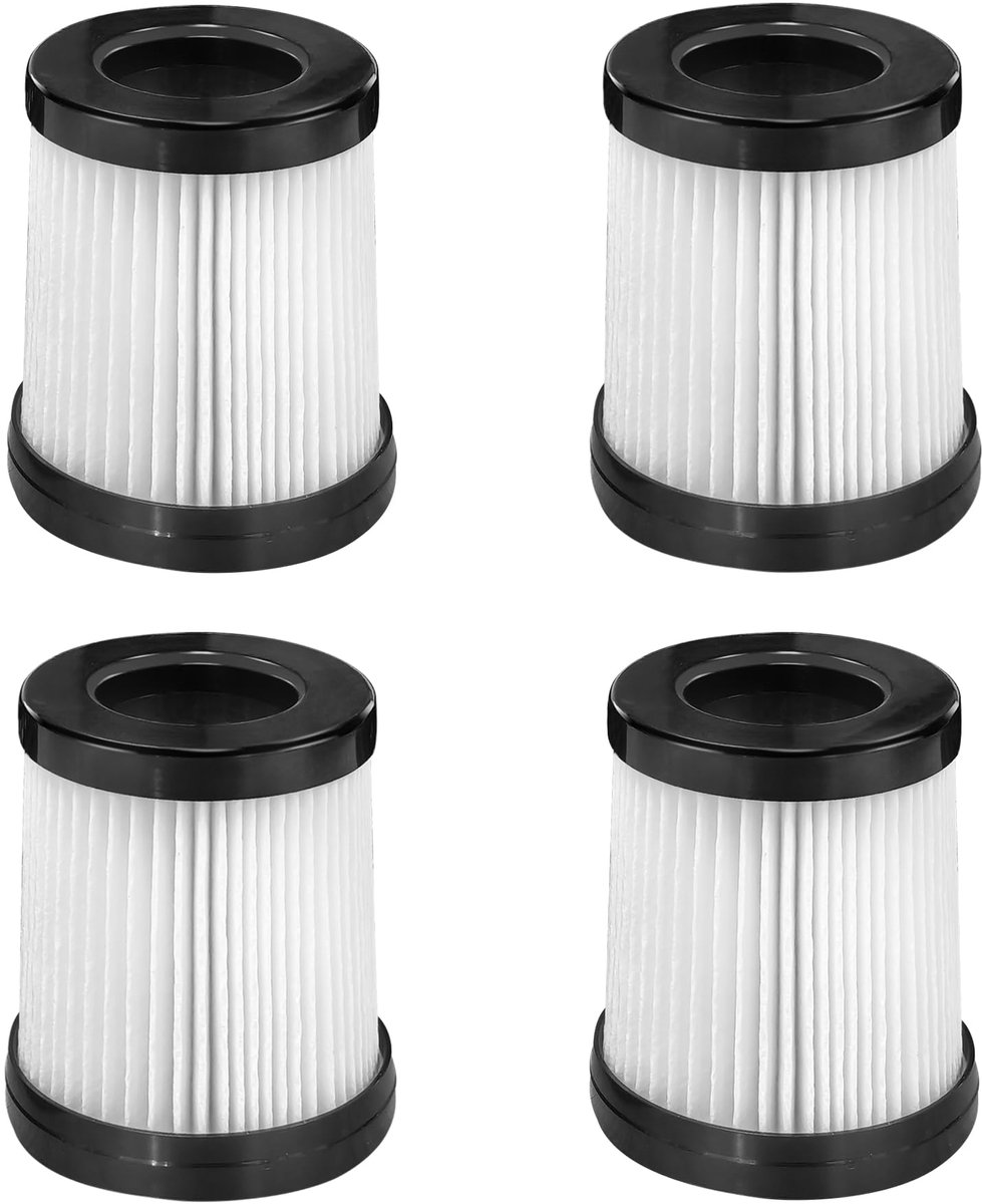 stofzuiger HEPA-filter 4 stuks - compatible met Lubluelu 202 - reserveonderdelen - optimale filtratie - ShopVlot