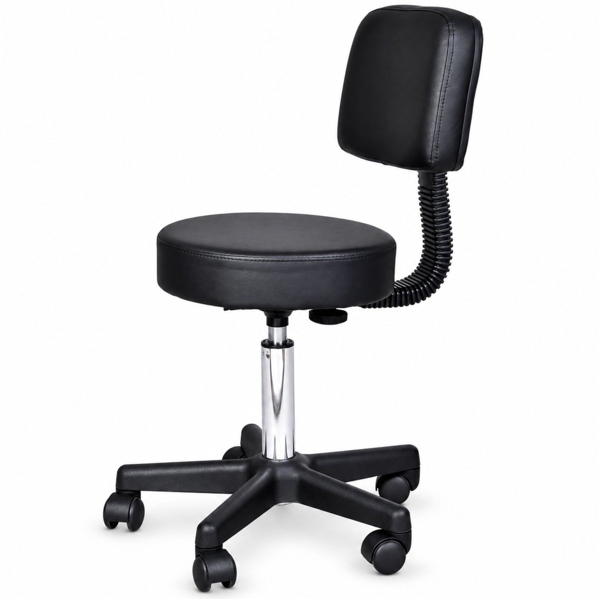 Tabouret comfort - Tabouret met rugleuning - Werkkruk - Tabouret - €69,90