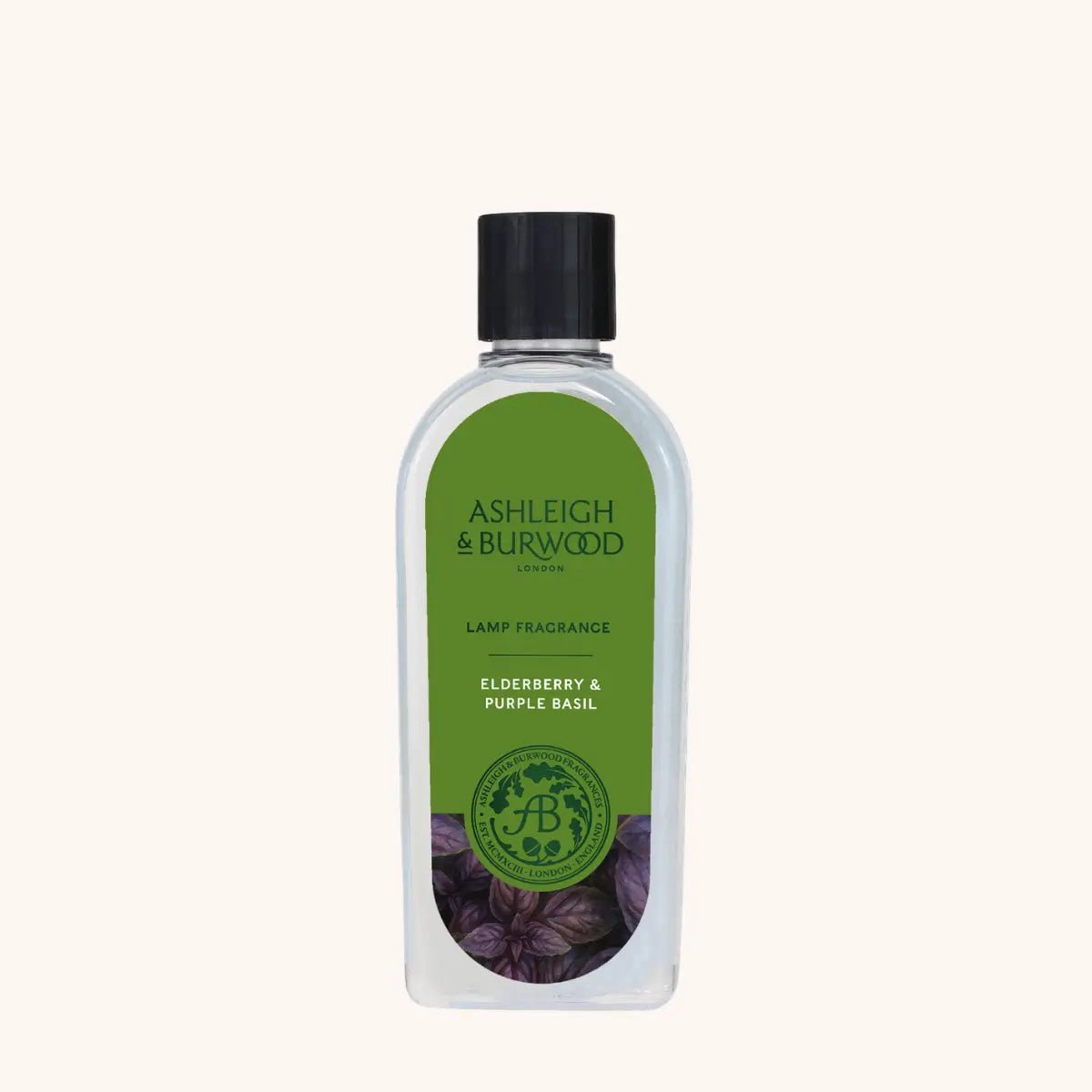 Ashleigh & Burwood Lampenolie Elderberry & Purple Basil – 500 ml - Huisparfum