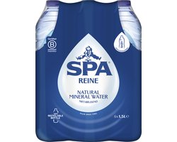 Spa Reine | Blauw | Petfles | 6 x 1.5 liter
