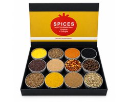 Ottolenghi Kruidenbox - 12 Kruiden + Recepten - Voor Kookboeken Test Kitchen en Sweet - Cadeaubox - Kruiden Cadeau - Koken - TeaSaltAndSpices