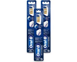 3 x Oral-B - Pro-Clean Pulsar – Tandenborstel – Medium – Manueel - Voordeelverpakking - 3 stuks